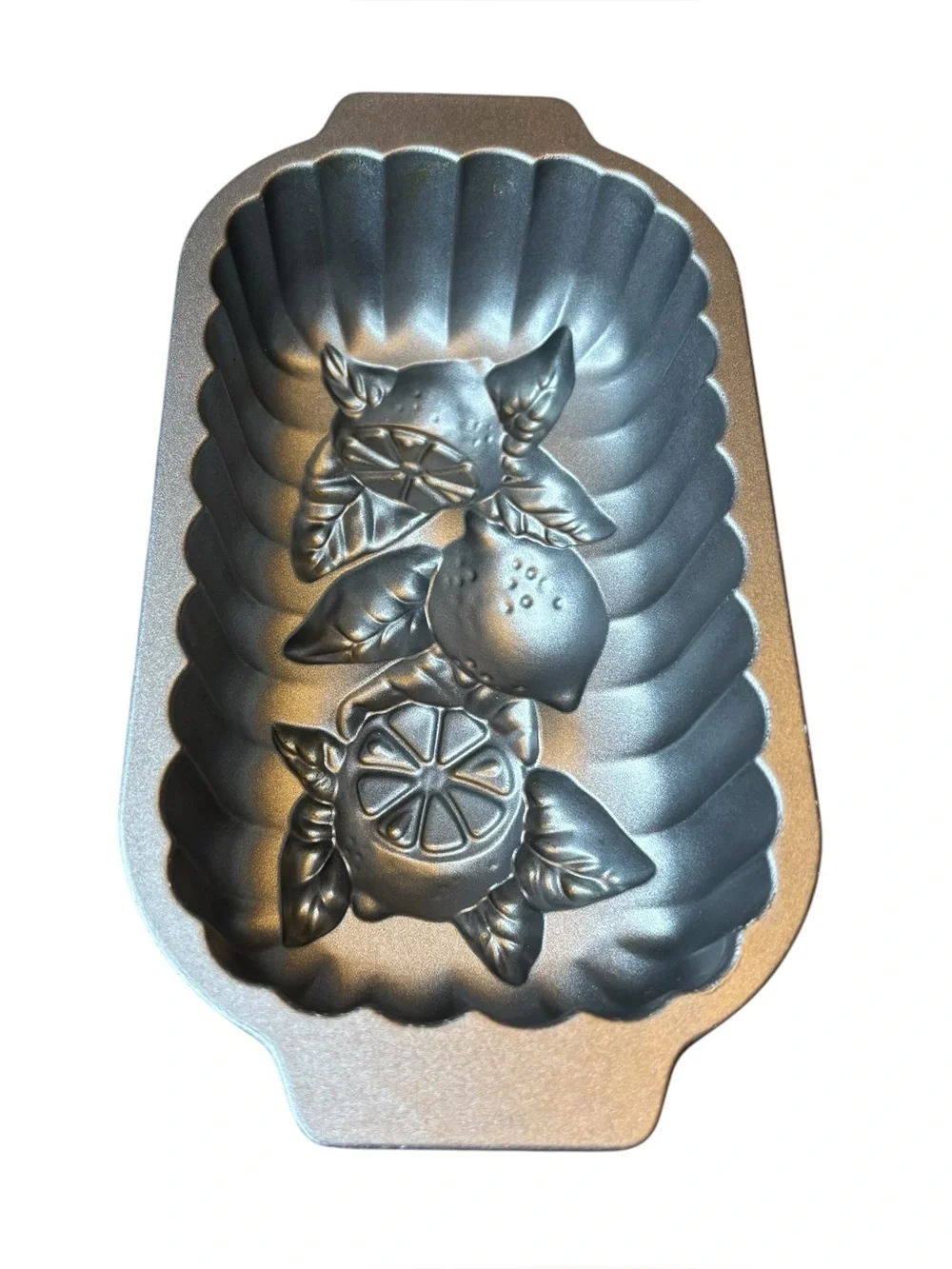 Nordic Ware Lemon Bread Pan Cake Loaf Cast Aluminum Nonstick Baking Citrus USA
